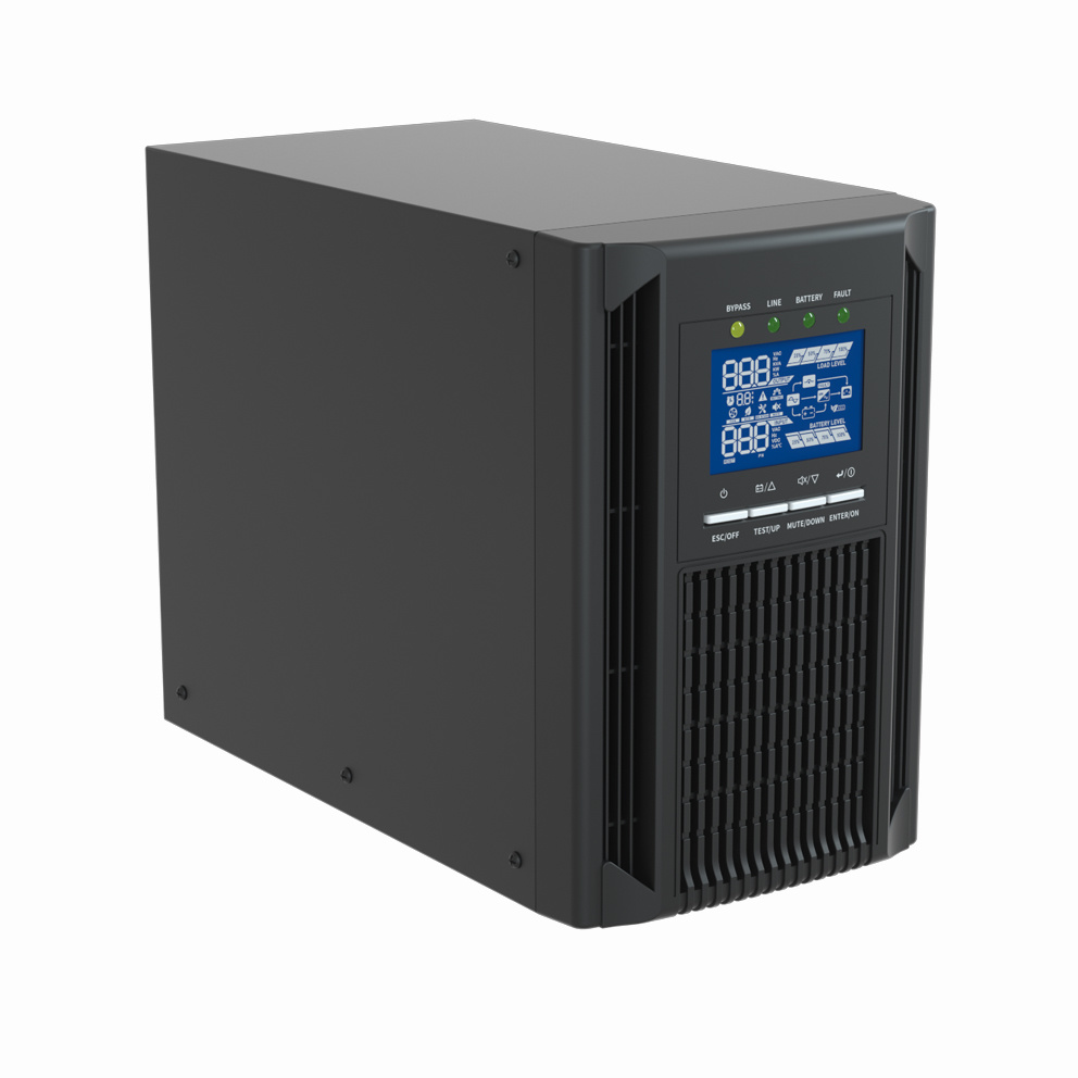 PPT1KB   1KVA/1KW(PF:1.0),  110/115/120 or 127VAC, 24VDC, Built-in battery: 2pcs * 7AH/12V, Online HF UPS