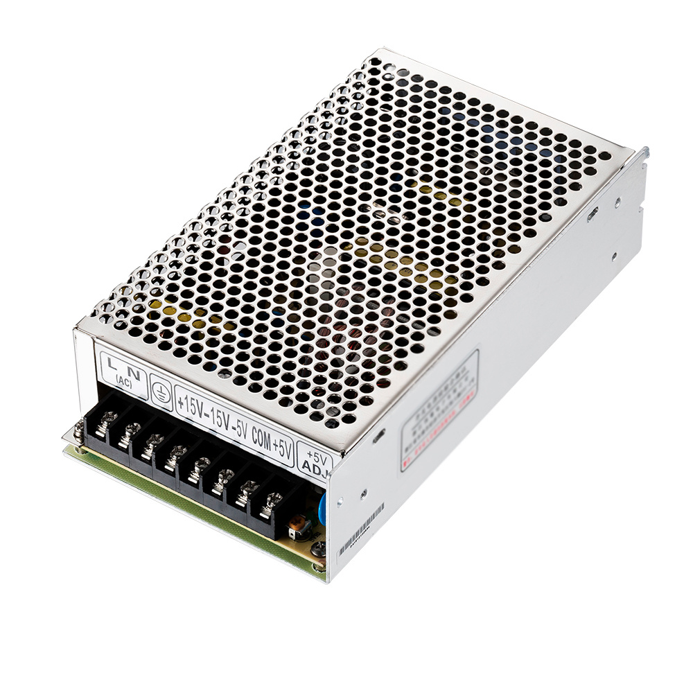 Q-120B (120W-CH1: 5V/11A, CH2: 12V/4A, CH3: -5V/1A, CH4: -12V/1A) Quad Output Power Supply