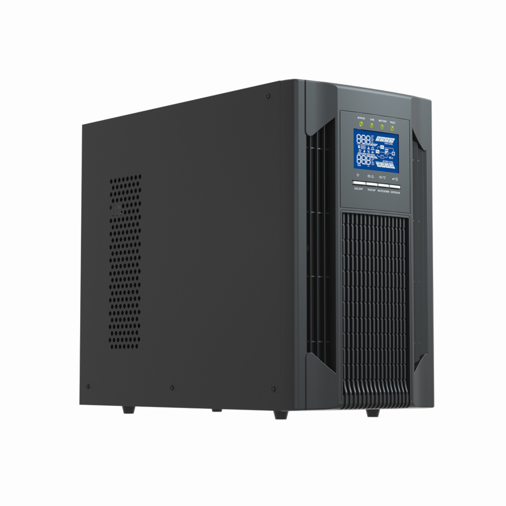 PPT3KB   3KVA/2.4KW(PF:1.0),  110/115/120 or 127VAC, 72VDC, Built-in battery: 6pcs * 7AH/12V, Online HF UPS