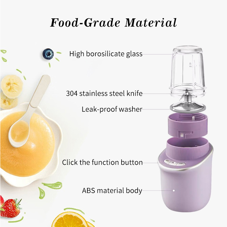 Baby food processing blender multi function