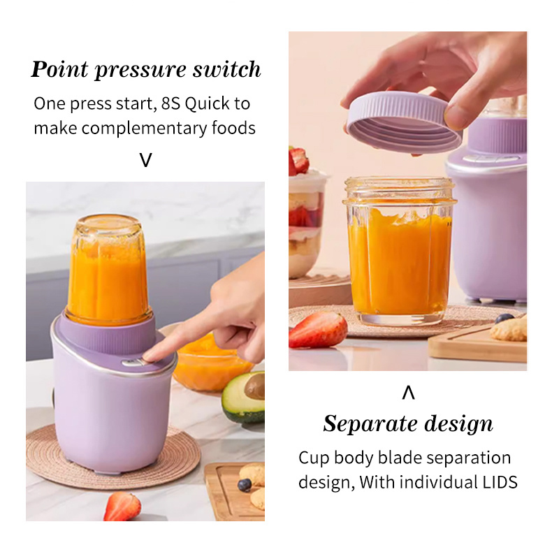 Baby food processing blender multi function