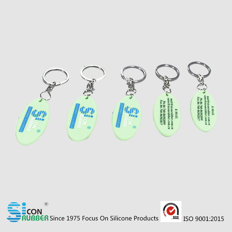 Silicone key ring