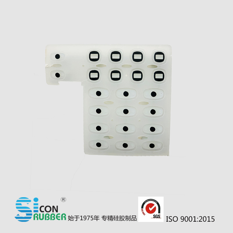 Safety equipment silicone button