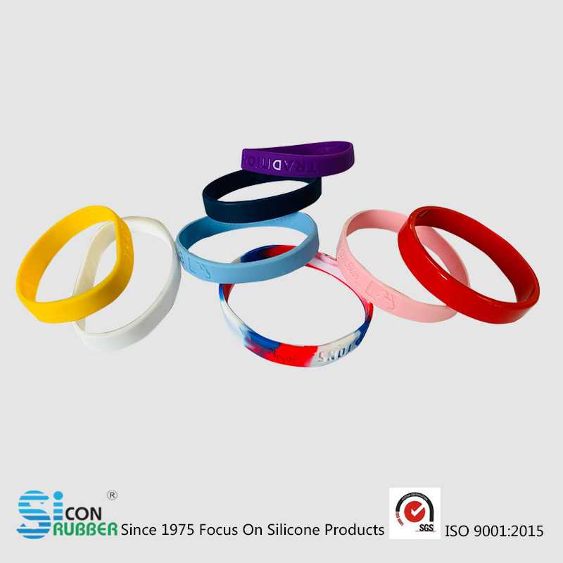 Smart silicone bracelet