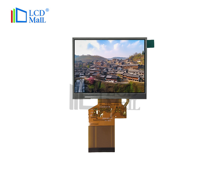 3.5 inch 320*240 1000nits High brightness 24 Bit RGB+SPI Interface TFT LCD Module