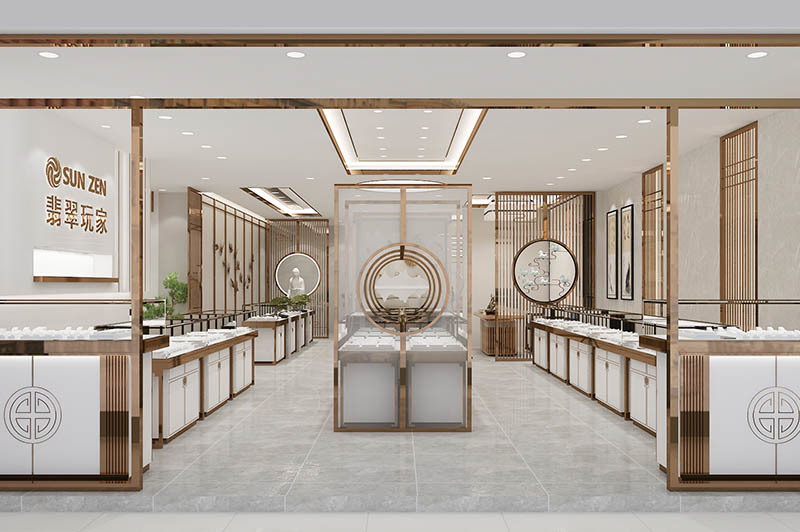 Luxury Jewellery Store Showcase | Jewellery Showroom Design