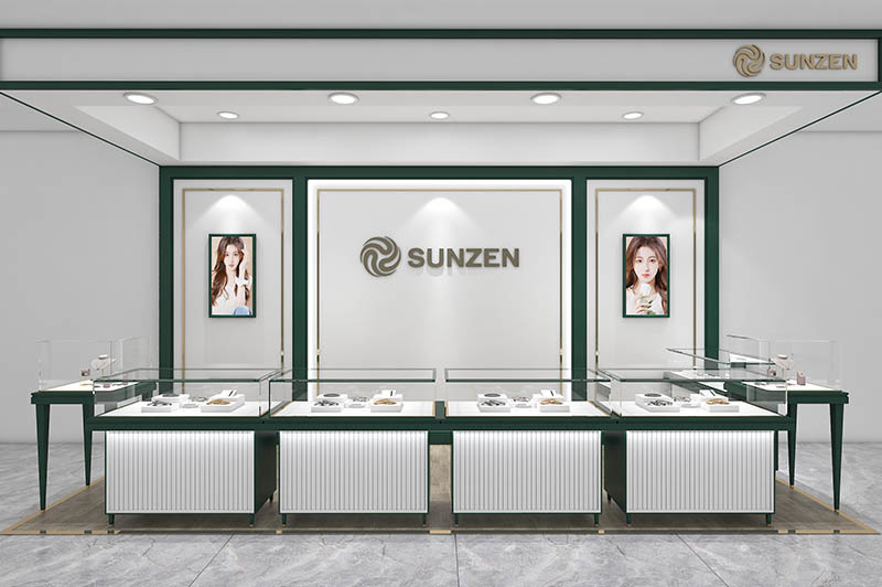 High-End Jewellery Shop Counter Design
