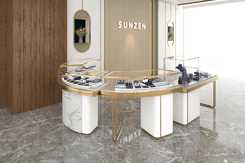 Luxury Jewelry Shop Decor Concepts & Custom Jewelry Showcases
