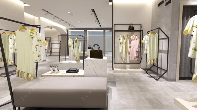 Clothing display cabinets are display racks used to showcase clothing.