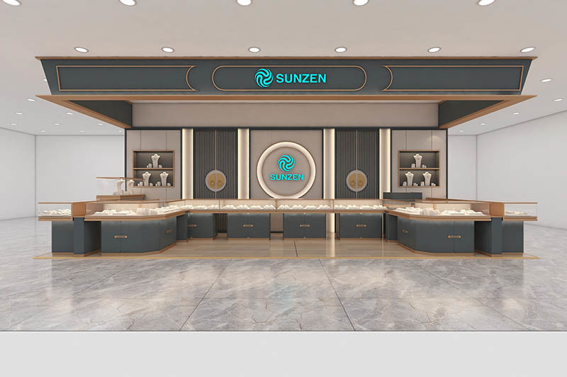 Luxury Jewellery Shop Counter Design