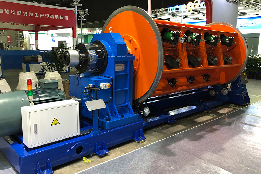 Split motor type 630 Centralized listing-Rigid Stranding Machine