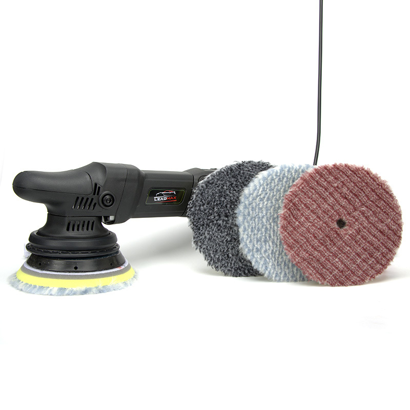 Double-layer wool polishing pad