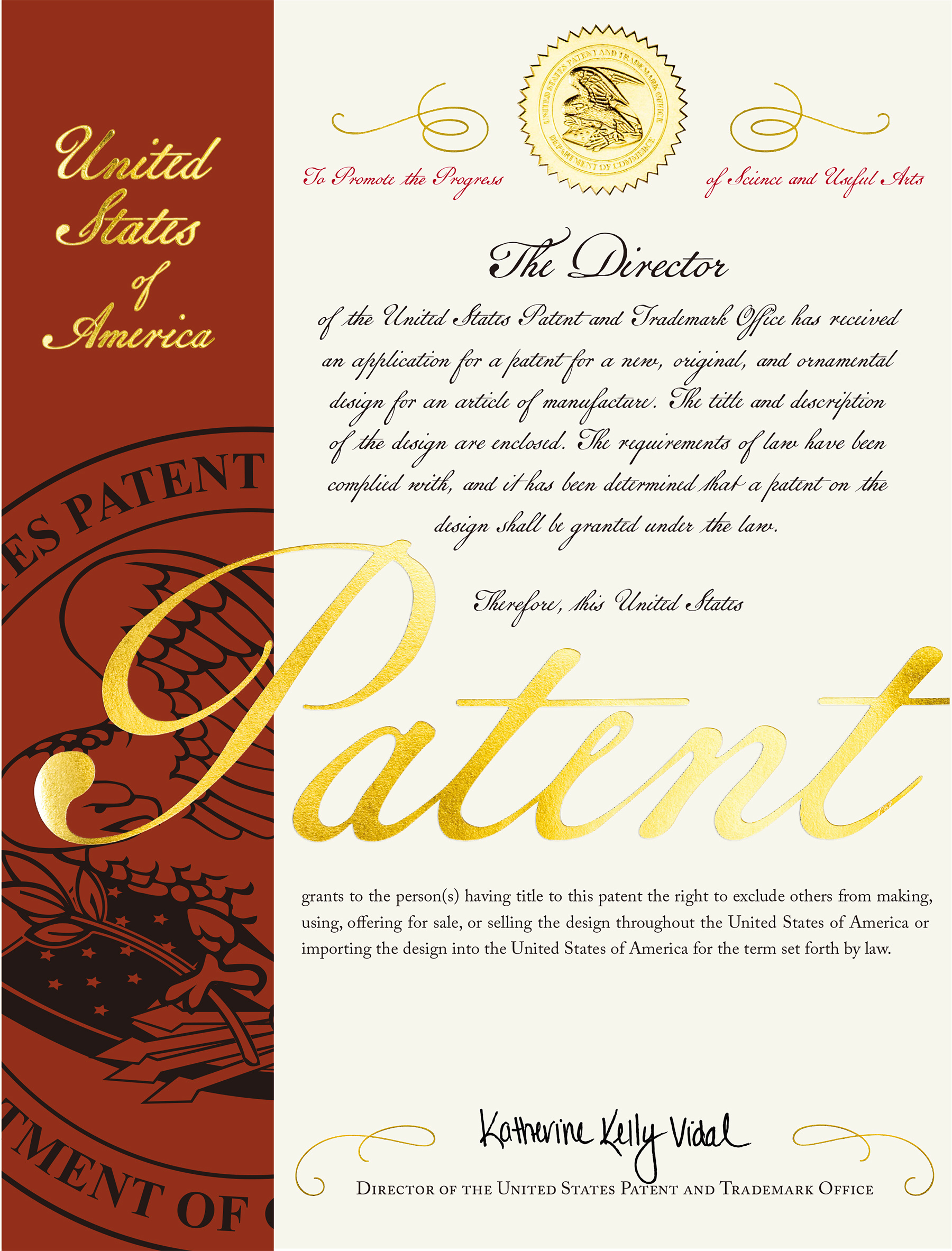 US Design Patent No. 29866081