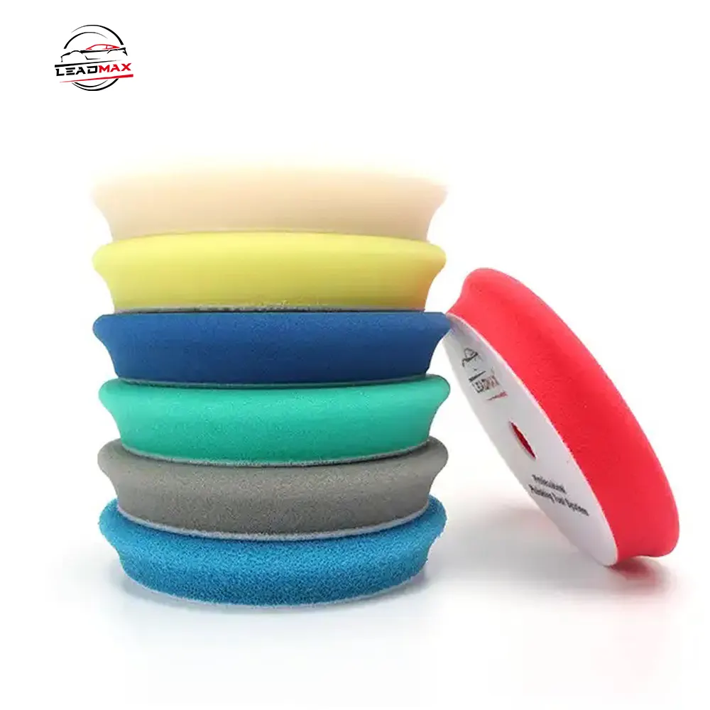 50mm Bevel Cutting Buffer Pads Flat Surface Wool Polishing Wheel Car Polishers Machine for Car Bodies and Granite Sanding