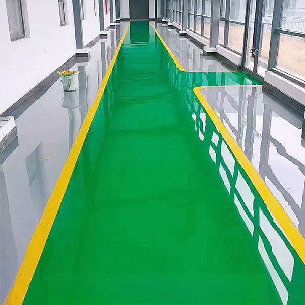Epoxy self-leveling floor coating