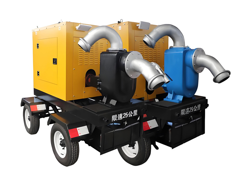 Mobile pump truck