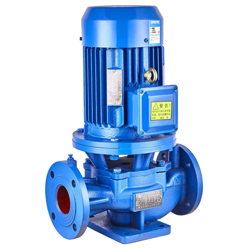 ISG vertical pipeline booster pump