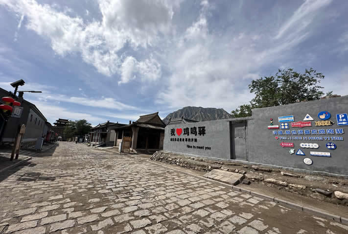 Buried in the dust and wind, the historical Jiming Ancient Post Station remains hard to ignore