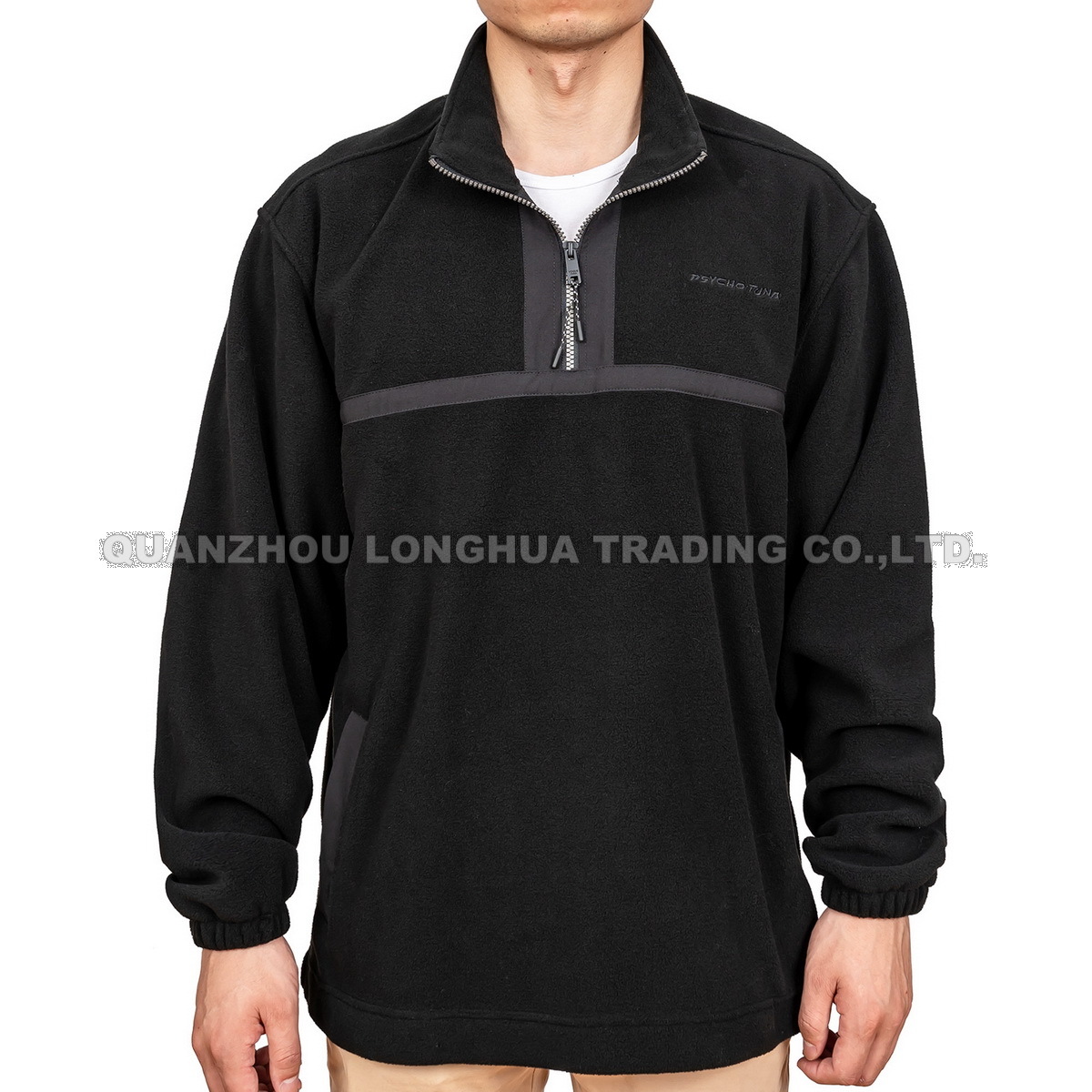 Men Boy Jacket Polar Apparel Fashion Black Clothing Outer Clothes