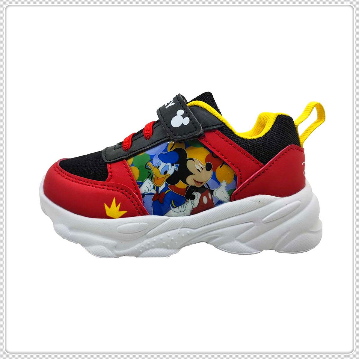Kid Shoes, Sneaker Shoes, Children Shoes ,PU shoes Mesh+PU with PVC Patch on Upper, PU Velcro EVA Outsole
