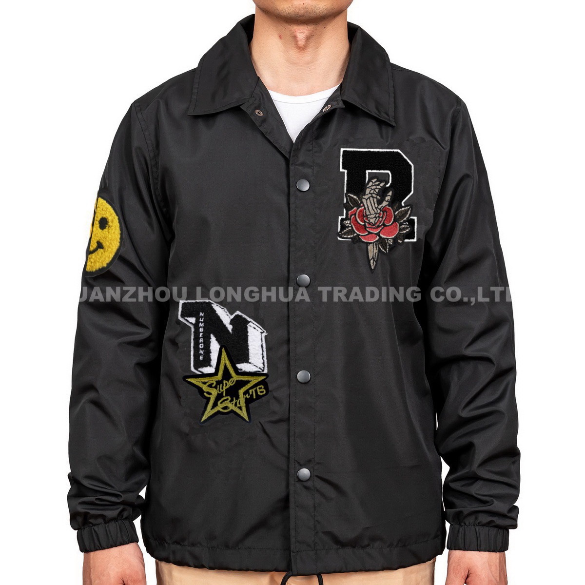 Men & Boys Jacket Windbreaker Apparel Fashion Clothing Outdoor Clothes