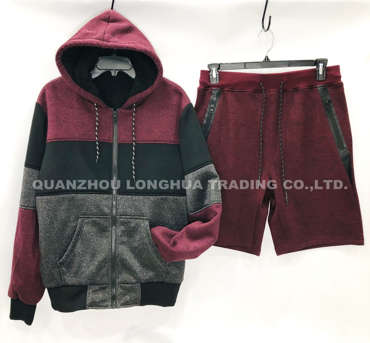 Men's Jacket Boy's Jacket Knitwear Polyester Hoody Clothes Sherpa Lining Coat Joggers Pants Tracksuit Casual Sportwear Clothing