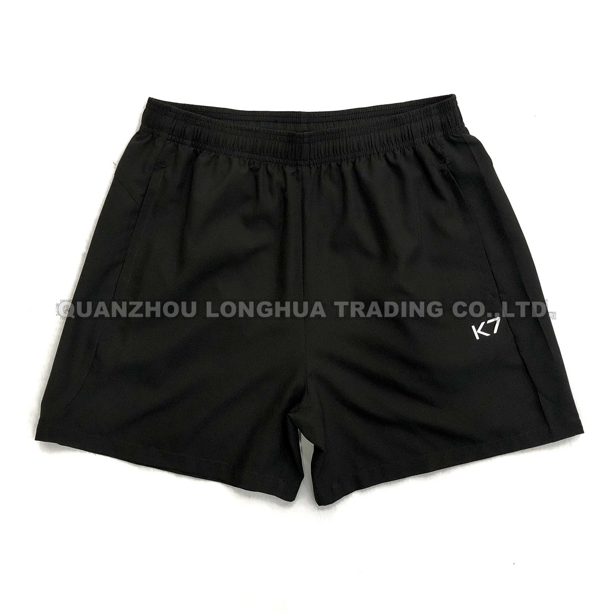 Mens and Boys Polyester 50D Waterproof Swimming Wear Beach Shorts Board Shorts Black Apparel Trousers Kids Swim Wear Pants