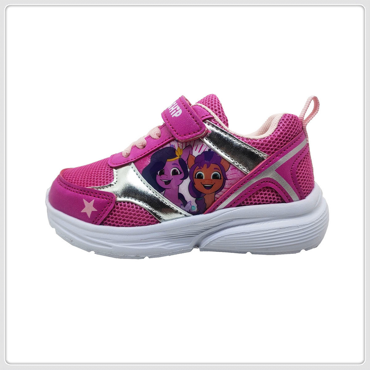 Kid Shoes, Sneaker Shoes, Cement shoes Mesh+PU with PVC Patch on Upper, PU Velcro EVA Outsole