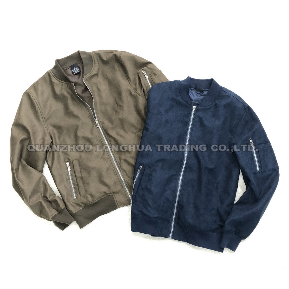 Men's Jacket Boy's Jacket Woven New Suede Padded Jacket Apparel Fashion Clothing Brown Navy Casual Outdoor Clothes