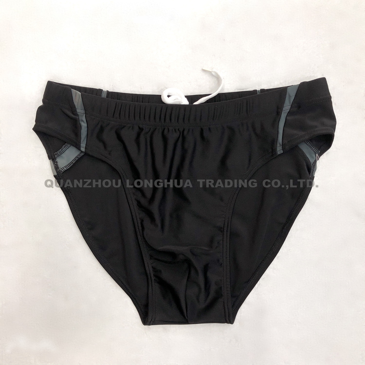 Mens Swimsuits Swimming Board Briefs Bikini Slim Wear Shorts with Drawstring