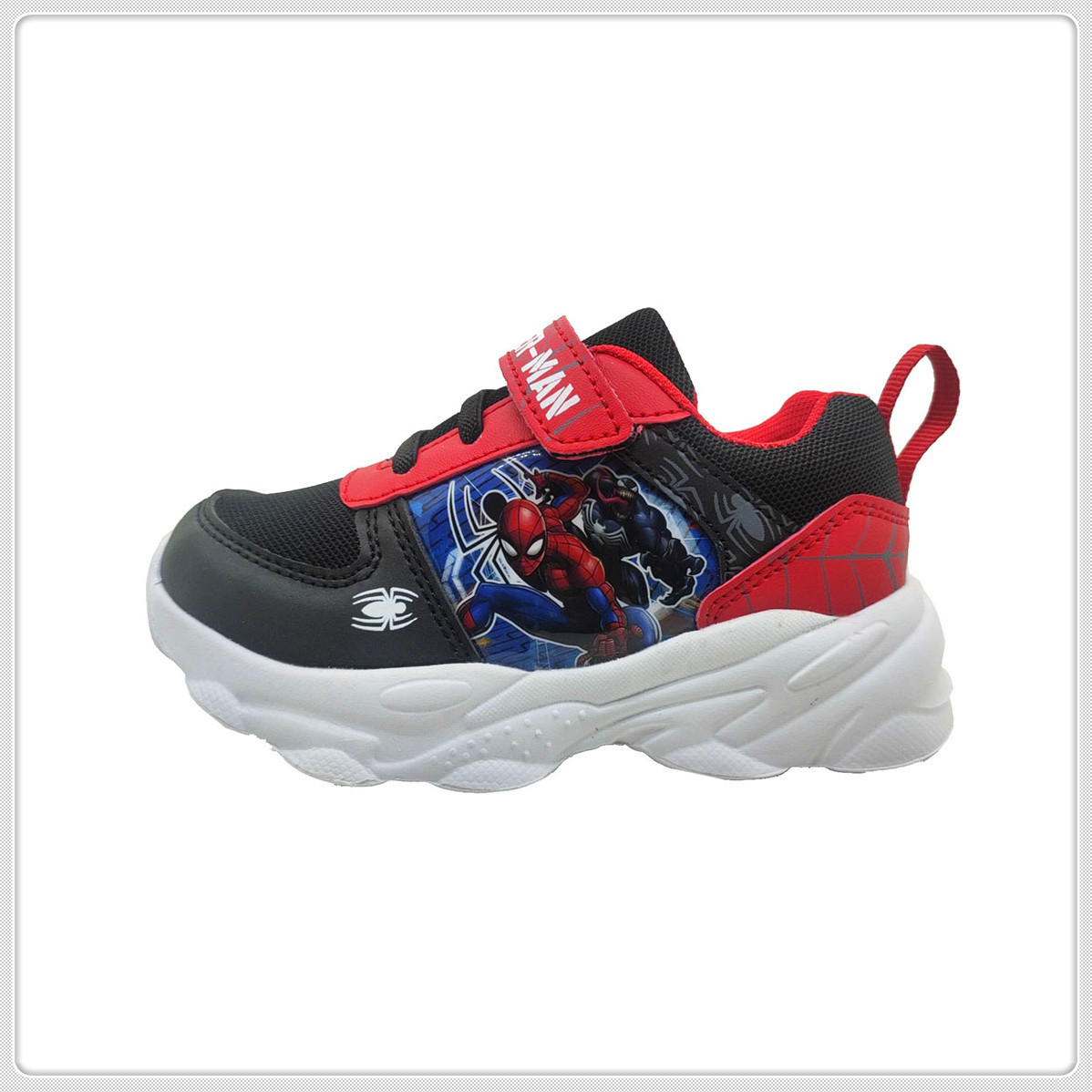 Kid Shoe, Children Shoes  Mesh+PU with PVC Patch on Upper, PU Velcro EVA Outsole