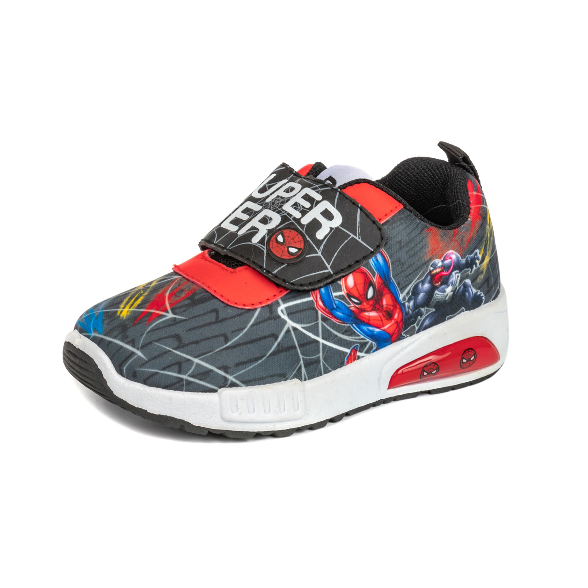 Sneaker Shoes, Children Shoes ,Injection shoes ,Black Textile with sublimation printing +Pu Upper, PVC injection Outsole