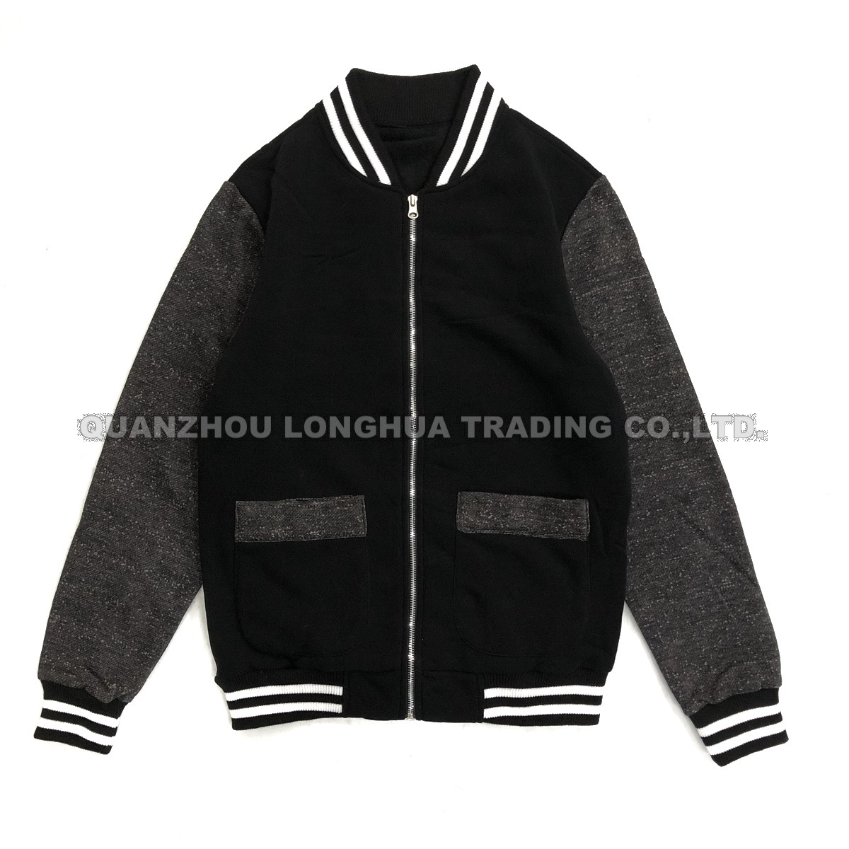 Men's Jacket Boy's Jacket Fleece Tops Clothing Sportswear Knitwear Jacket  Texture Casual Apparel Black Outdoor Clothes