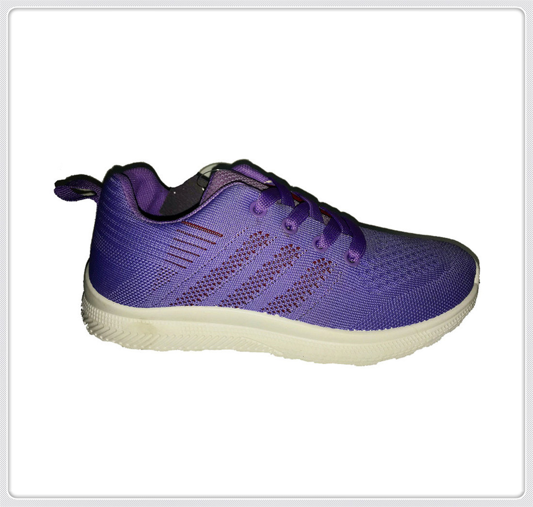 Sneaker Shoes, Women's shoes,Lady's shoes,Injection shoes Mesh with sublimation printing Upper, PVC injection Outsole