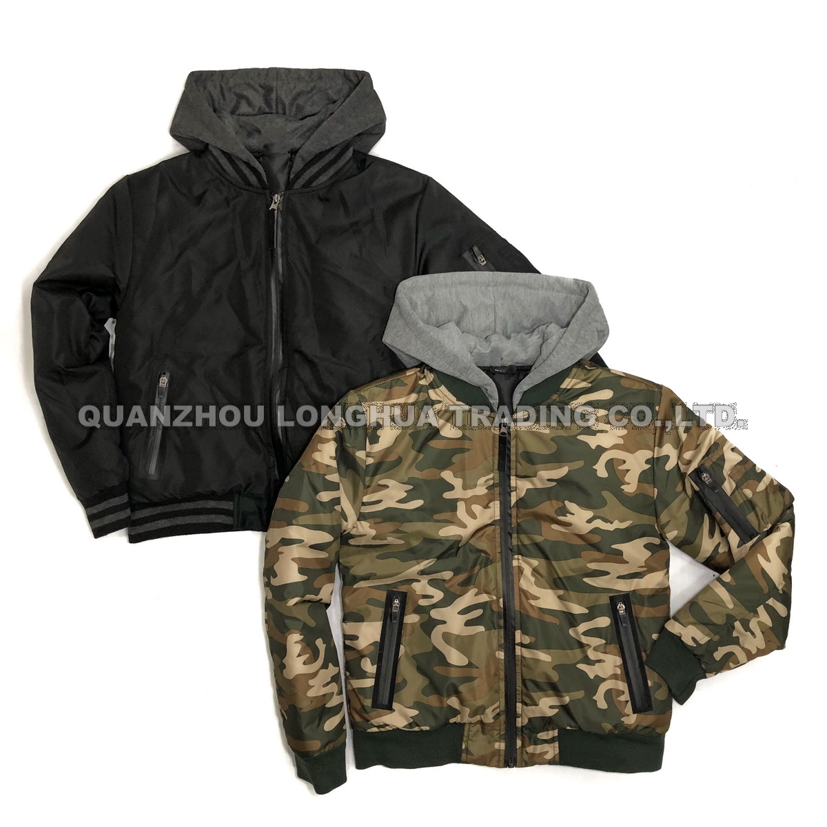 Men's Jacket Boy's Jacket Apparel Winter Coat Printed with Padding Jacket Fashion Clothes Hoody Casual Clothing