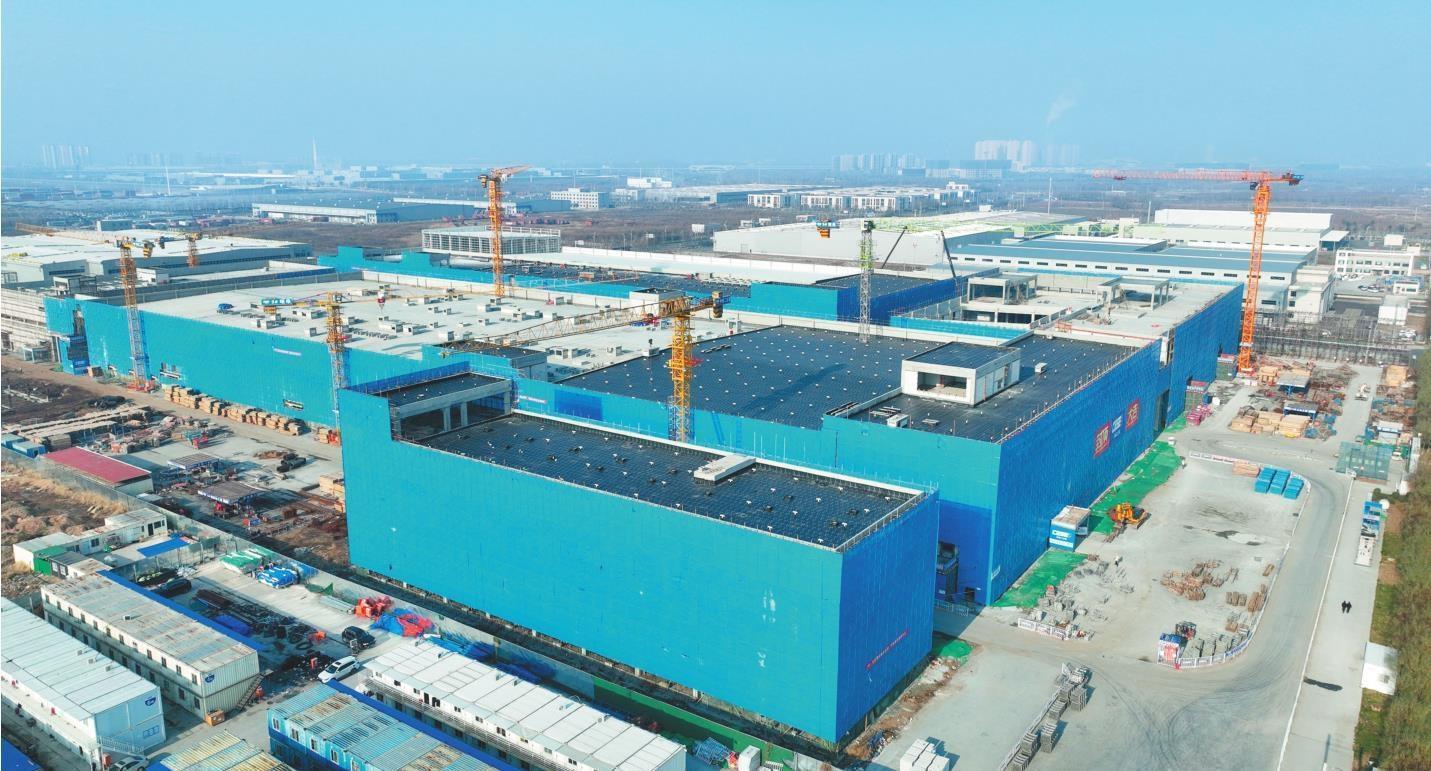 To achieve production efficiency two months ahead of schedule, the Hanjing Semiconductor project is accelerating its winter construction – faster, faster!  To fill this gap in the industrial chain as soon as possible.