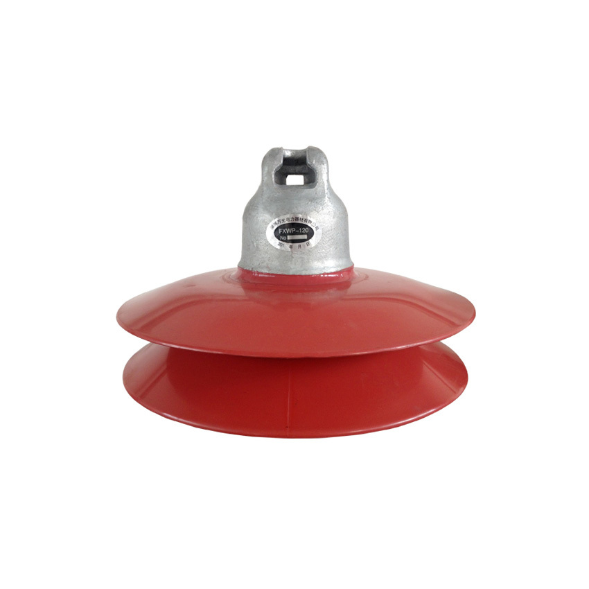 Disc-shaped suspension porcelain composite insulator FXWP-120