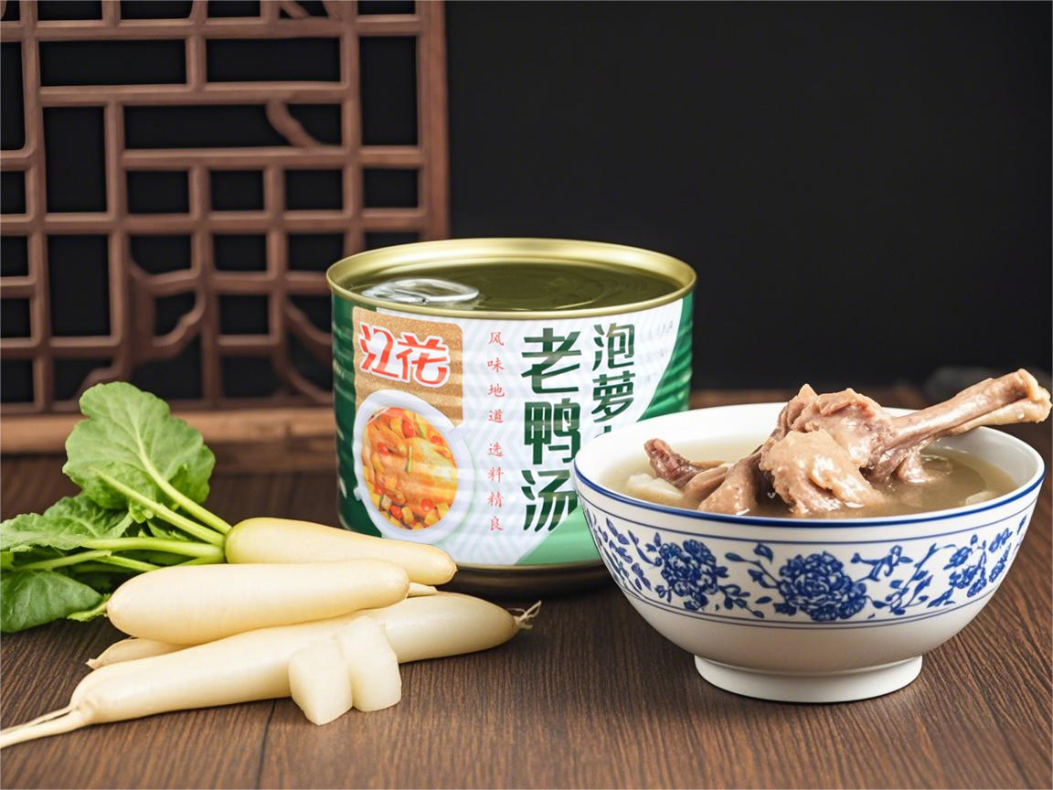 泡萝卜老鸭汤
