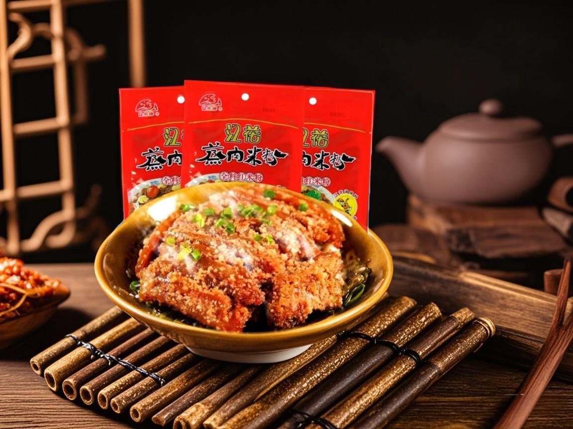 江花牌全料五香蒸肉米粉椒盐粉 江花牌全料五香蒸肉米粉椒盐粉
