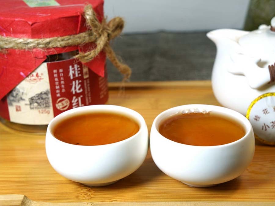 小茶餅桂花紅茶 125g 