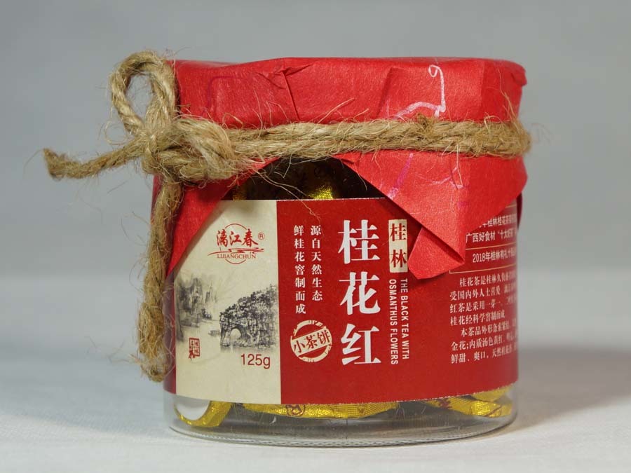 小茶餅桂花紅茶 125g 