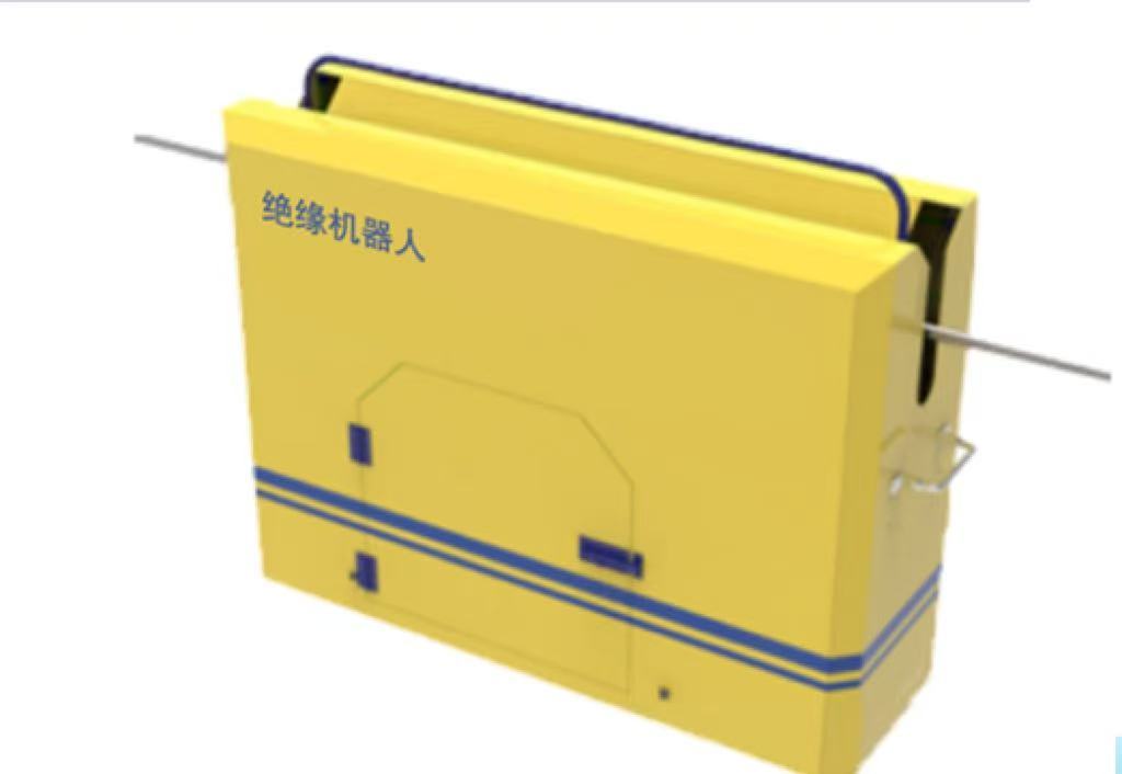 架空裸导线绝缘包覆带电作业机器人