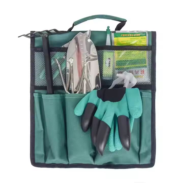 Large Capacity Multifunction Oxford Storage Gardening Starter 4 Colors Tool Kit With Bag