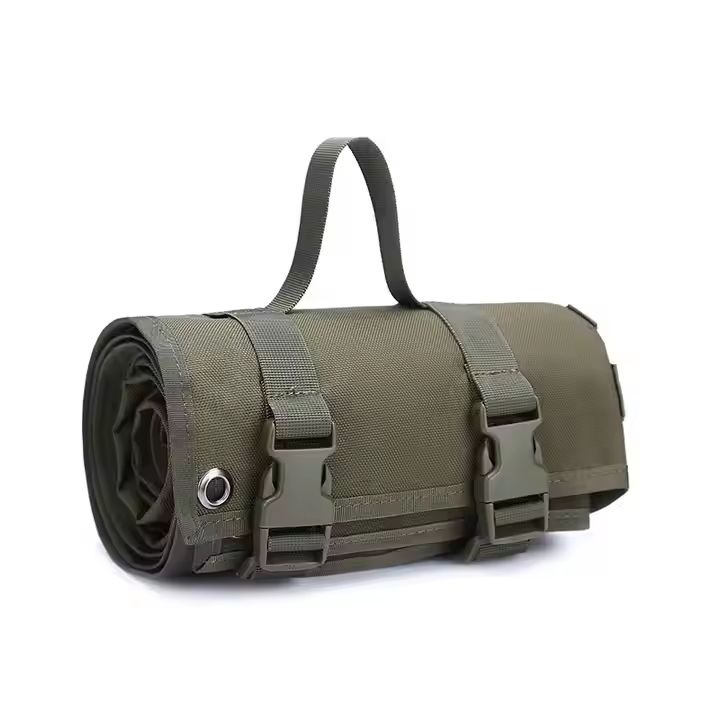 Nylon Waterproof Roll-Up Hunting Camp Mat Portable Canvas Outdoor Picnic Mattress