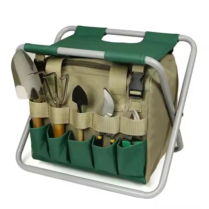 Heavy Duty Large Capacity Easy to Carry Foldable Oxford Garden Tool Bag