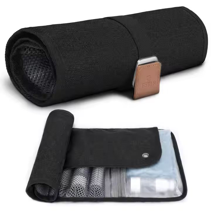 Water Resistant Men Pu Travel Washing and Makeup Cosmetic Storage Bag