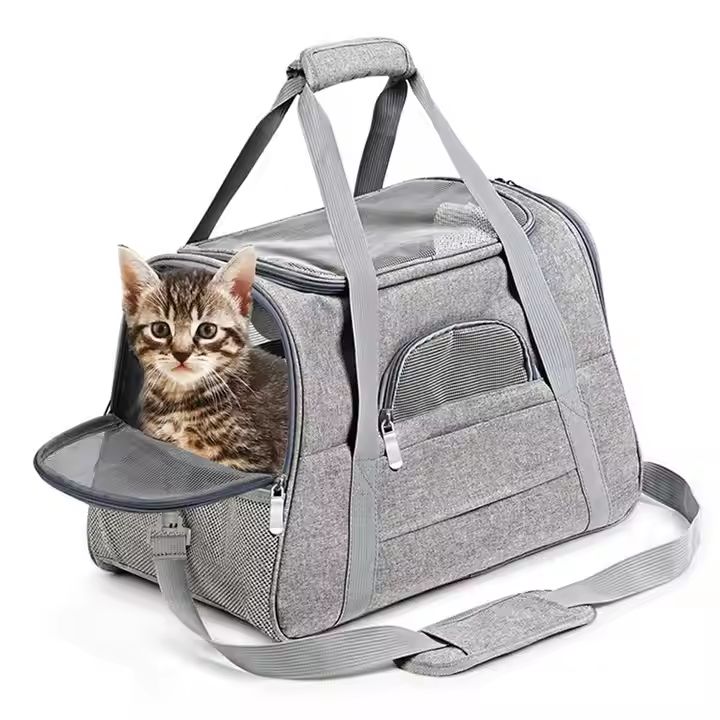 Shoulder Bag Pet Travel Carrier Dog Tote Bag Airline Pet Cage
