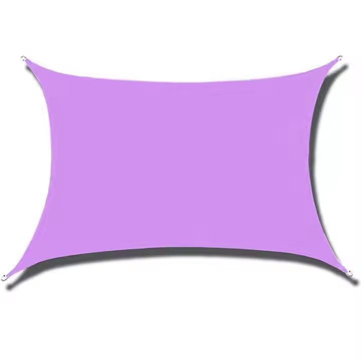 Outdoor Sunshade Sail for Patio and Garden Shading Offering Rain and Sun Protection With Adjustable Fit