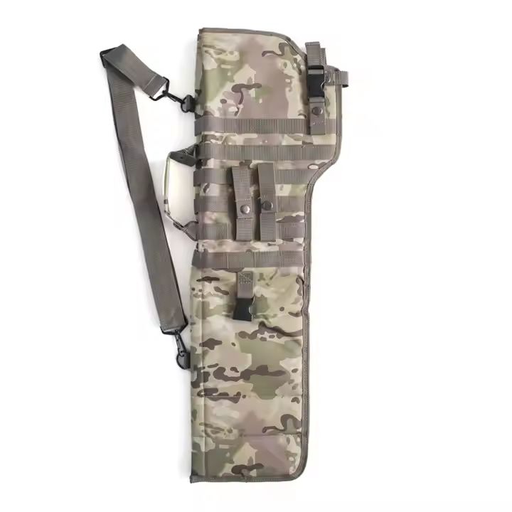 Black Camouflage Outdoor Tactical Hunting Storage Bag With Shoulder Strap