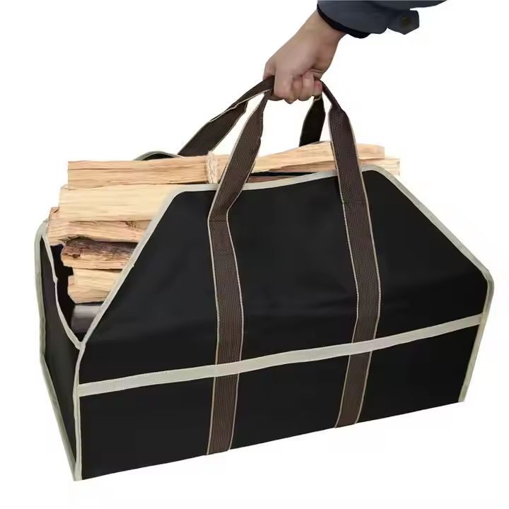 High Quality Wood Carrier Bag for Wood Stoves